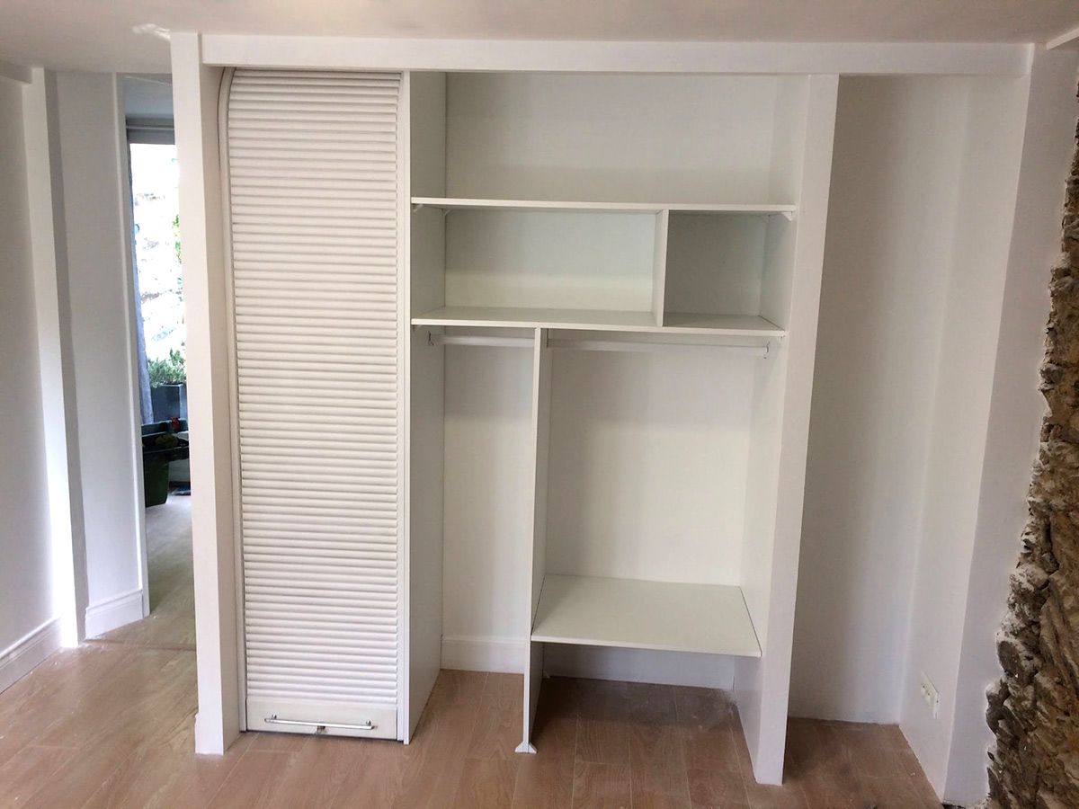 Aménagement d'un espace rangement des vêtements