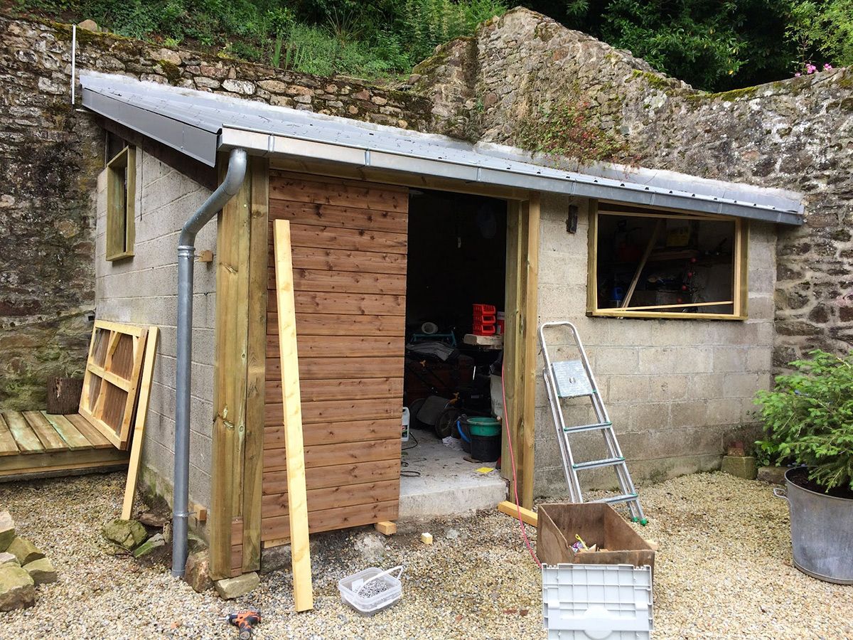 Modification des ouvertures et réalisation des portes