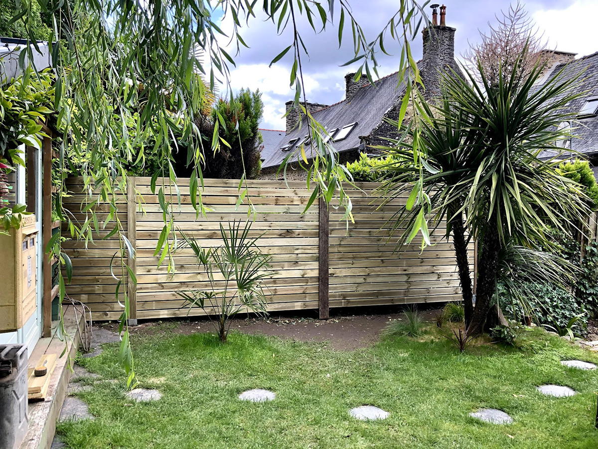 Brise vue de 1,9m de haut, 10m de longueur