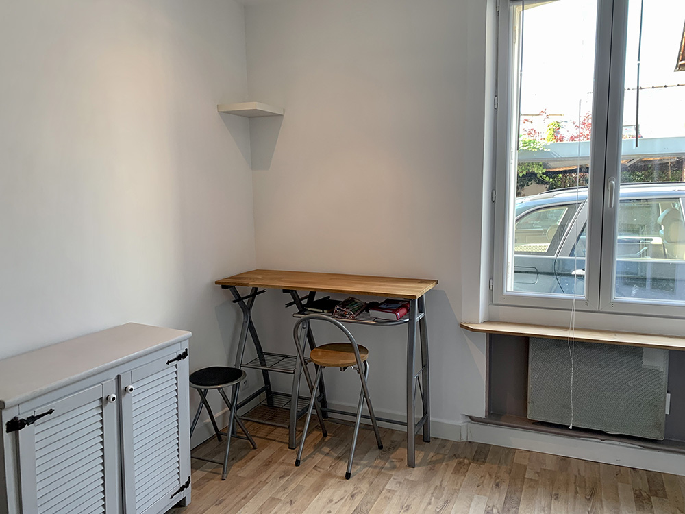 Peinture complète d'un studio locatif en centre ville